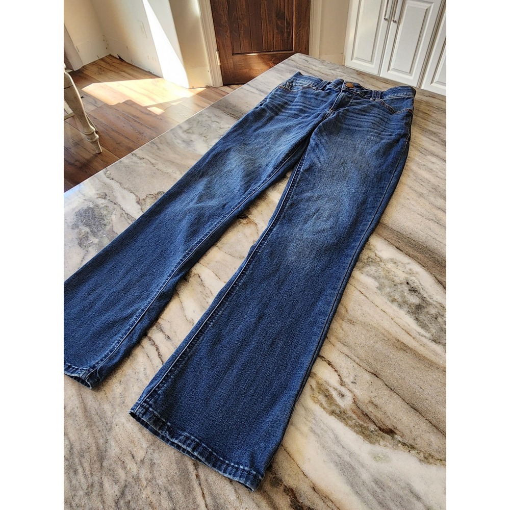 Democracy Women 6 Ab Solution Bootcut Jeans Blue Medium Wash B1903KEIHXX